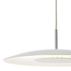 Enoch Pendant White Stainless Steel LED<br>Matt White