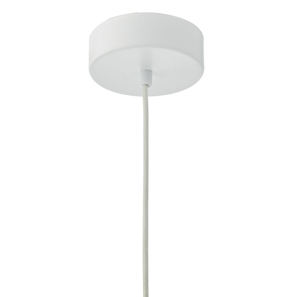 Enoch Pendant White Stainless Steel LED<br>Matt White