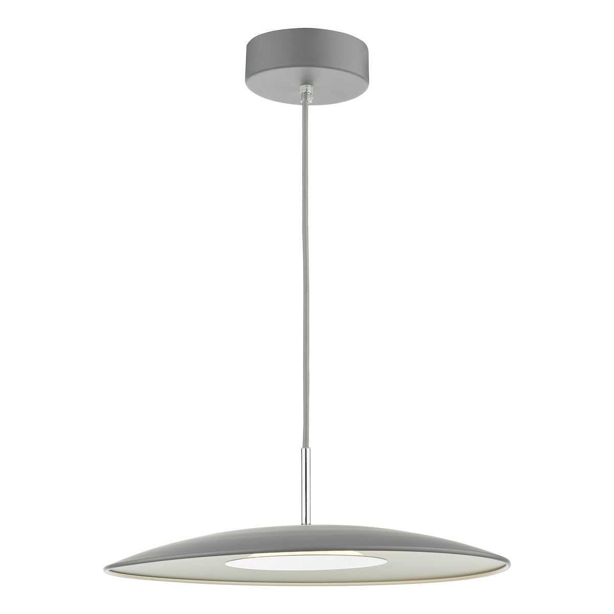 Enoch Pendant Matt Grey Stainless Steel LED<br>Matt Grey