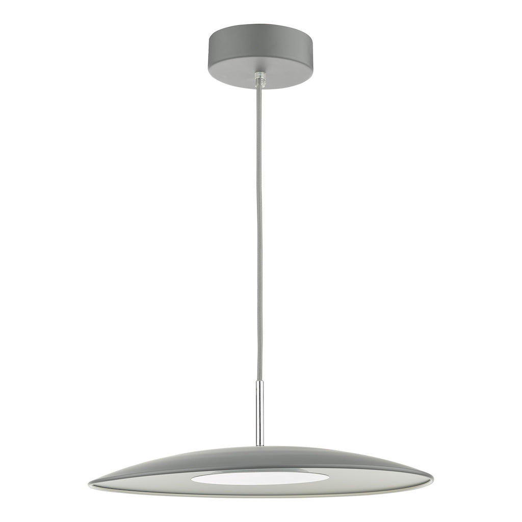 Enoch Pendant Matt Grey Stainless Steel LED<br>Matt Grey