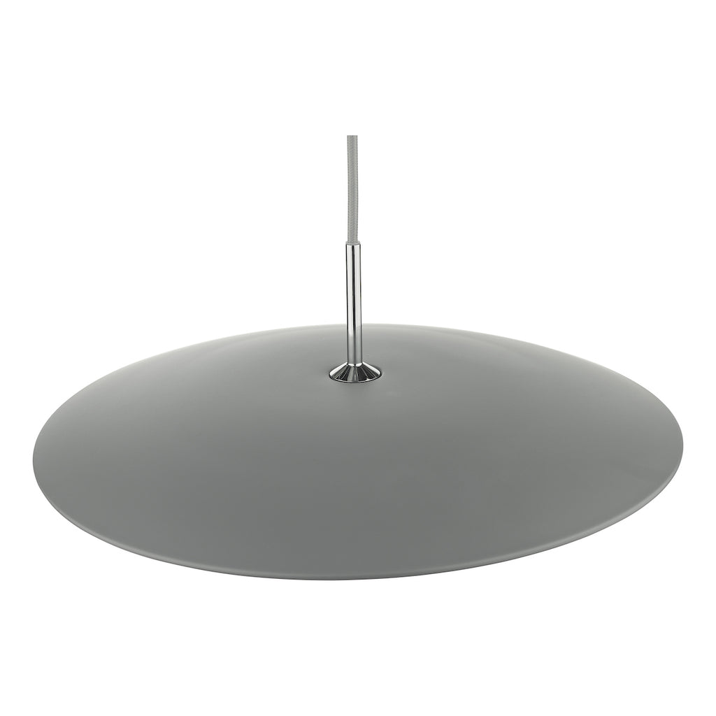 Enoch Pendant Matt Grey Stainless Steel LED<br>Matt Grey