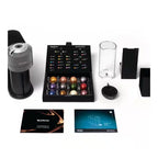 Delonghi ENV120.GYAE Nespresso Vertuo Next Coffee Machine + Aeroccino Milk Frother - Grey