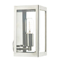 Era Outdoor Wall Light Stainless Steel Glass IP44<br>Polished Stainless Steel