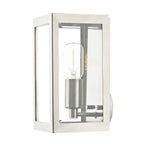 Era Outdoor Wall Light Stainless Steel Glass IP44<br>Polished Stainless Steel