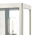 Era Outdoor Wall Light Stainless Steel Glass IP44<br>Polished Stainless Steel