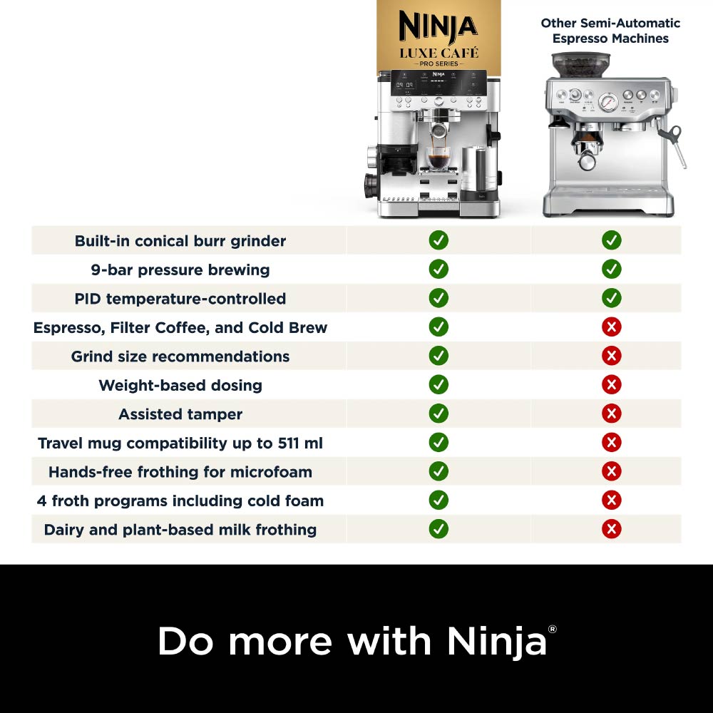 Ninja ES601UK Luxe Café Premier Espresso Coffee Machine