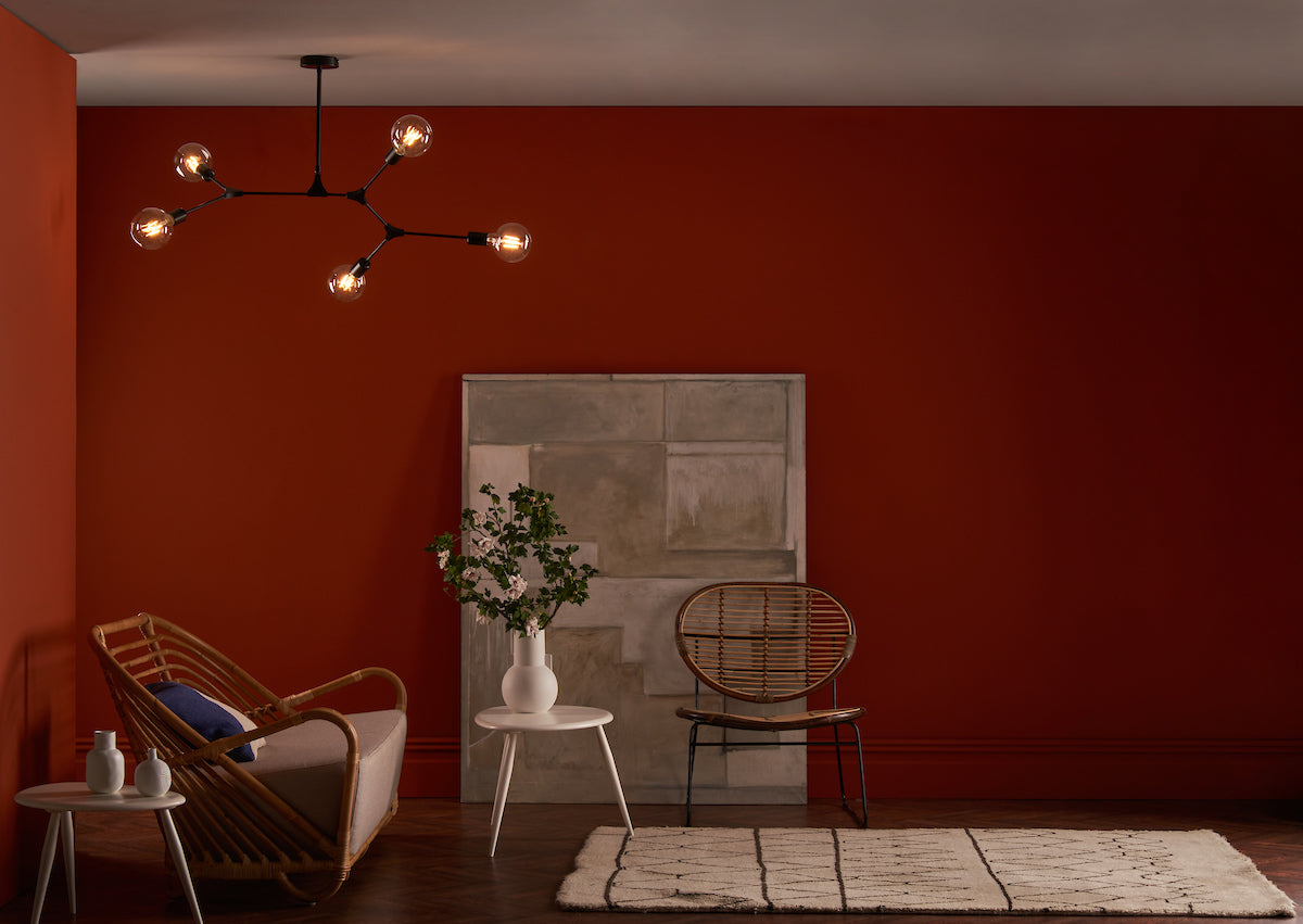 Euphemia 5 Light Pendant Black<br>Satin Black