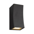 Exeter Outdoor 2 Light Wall Light Dark Grey IP44 LED<br>Matt Grey