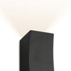 Exeter Outdoor 2 Light Wall Light Dark Grey IP44 LED<br>Matt Grey