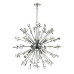 Exodus 8 Light Pendant Polished Chrome Crystal<br>Polished Chrome