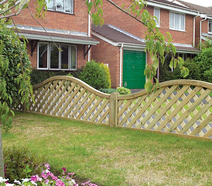 Grange ELITEMLT2 Elite Meloir Bow Top Lattice 0.6m - Green