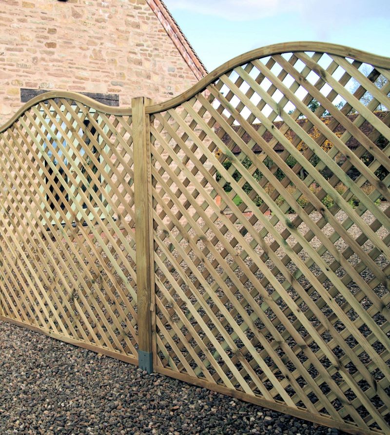 Grange ELITEMLT2 Elite Meloir Bow Top Lattice 0.6m - Green