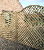 Grange ELITEMLT2 Elite Meloir Bow Top Lattice 0.6m - Green