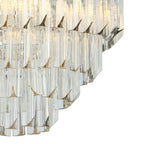 Fame 5 Light Pendant Polished Chrome Glass<br>Glass
