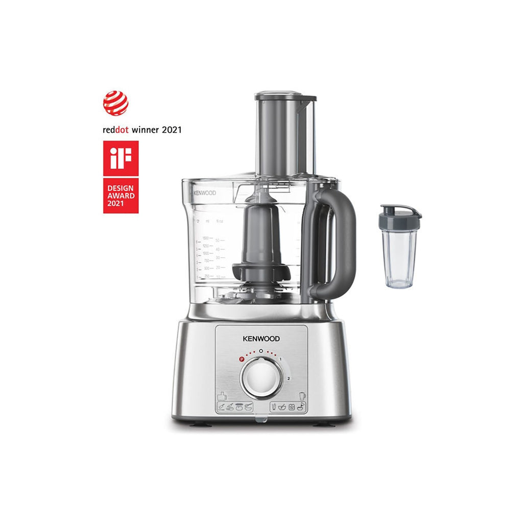 Kenwood FDP65.180SI Multipro Express 2 in 1 Food Processor - Silver