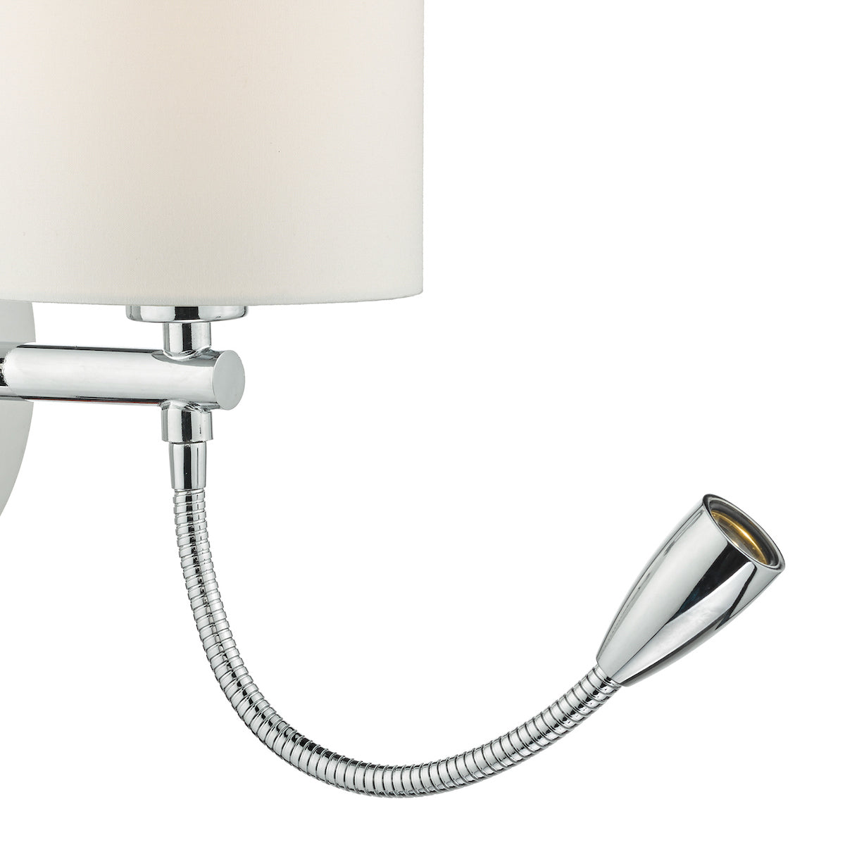Feta Wall Light LED Polished Chrome Base Only<br>Polished Chrome