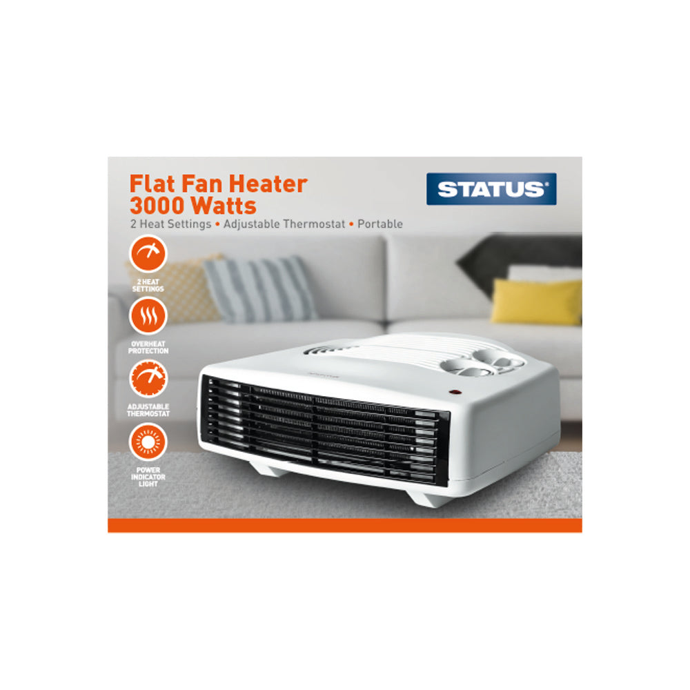 Status FFH1P-3000W1PKB Flat Fan Heater