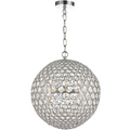 Fiesta 5 Light Crystal Sphere Pendant