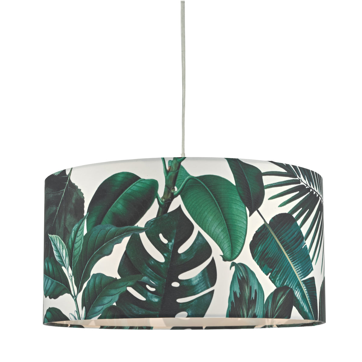 Filip Easy Fit Pendant Green Leaf Print<br>Green