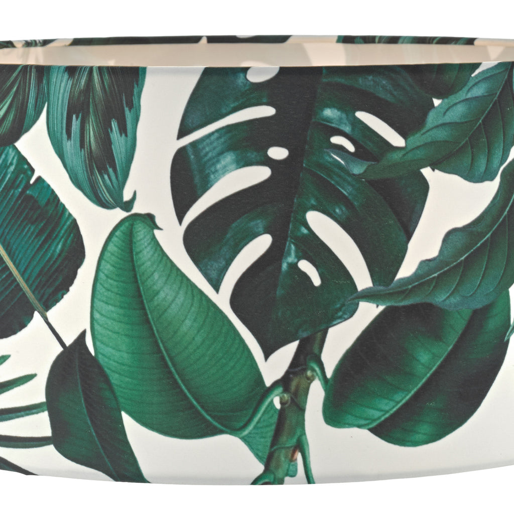 Filip Easy Fit Pendant Green Leaf Print<br>Green