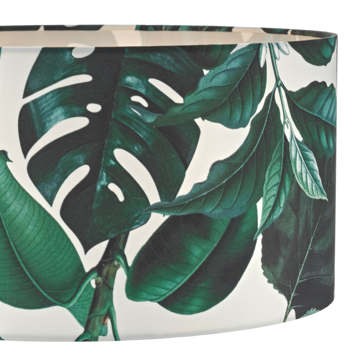 Filip Easy Fit Pendant Green Leaf Print<br>Green