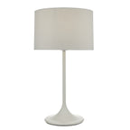 Funchal Table Lamp Grey With Shade <br>Matt Grey