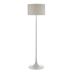 Floor Lamp Grey With Shade <br>Matt Grey