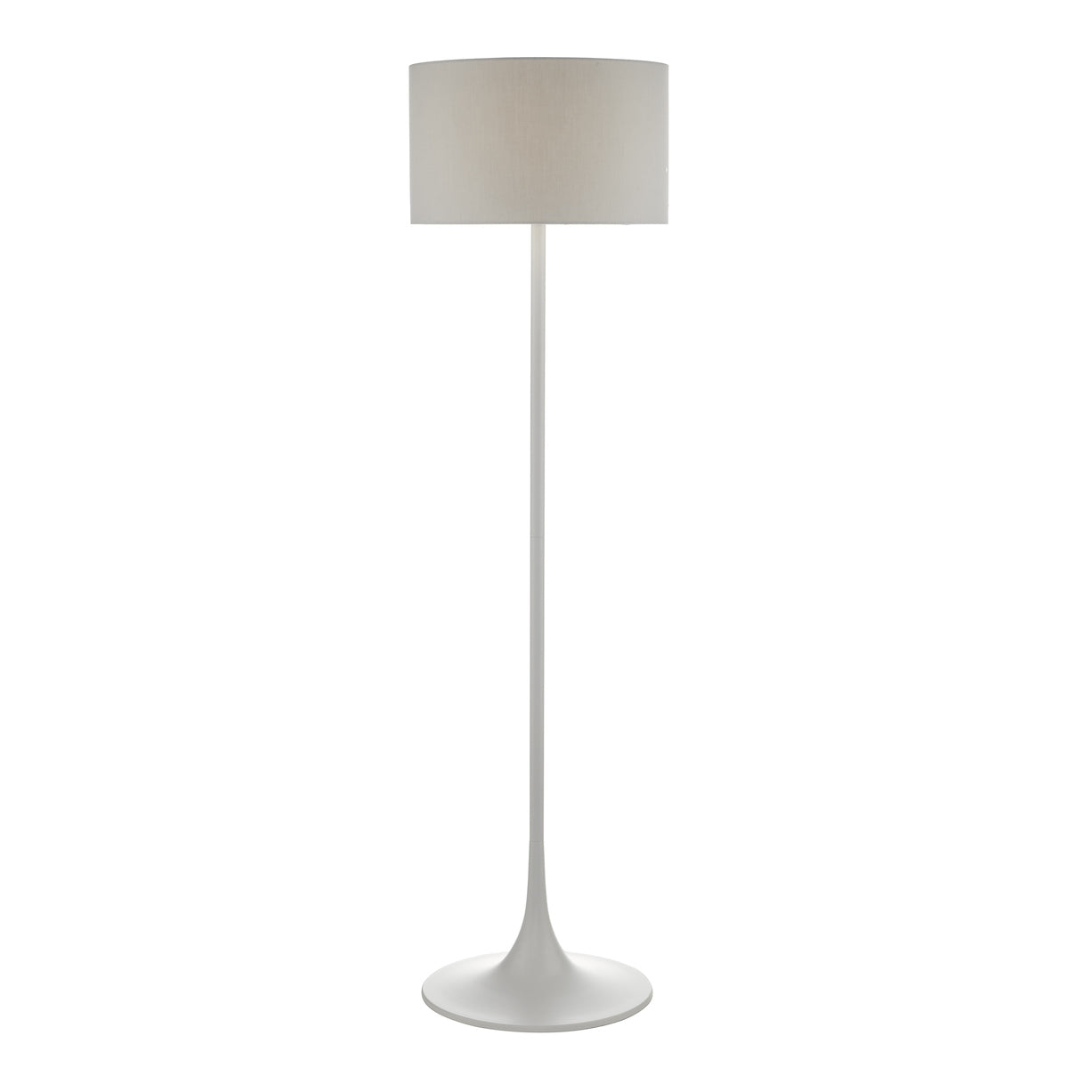 Floor Lamp Grey With Shade <br>Matt Grey