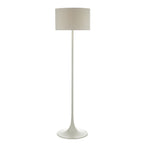 Floor Lamp Grey With Shade <br>Matt Grey