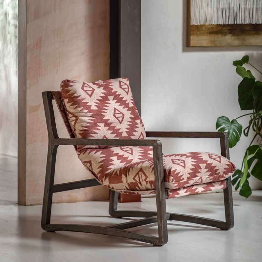 Brome Lounge Chair Mira Aztec