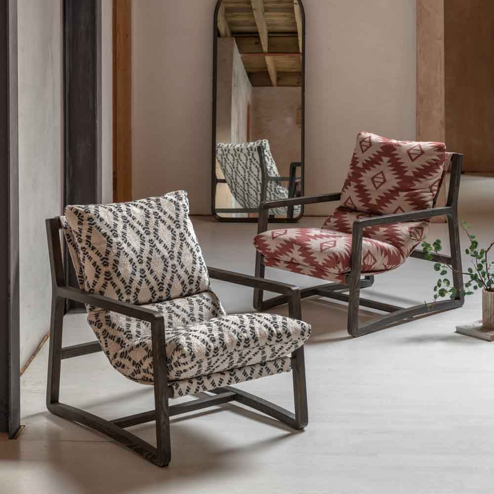 Brome Lounge Chair Mira Aztec
