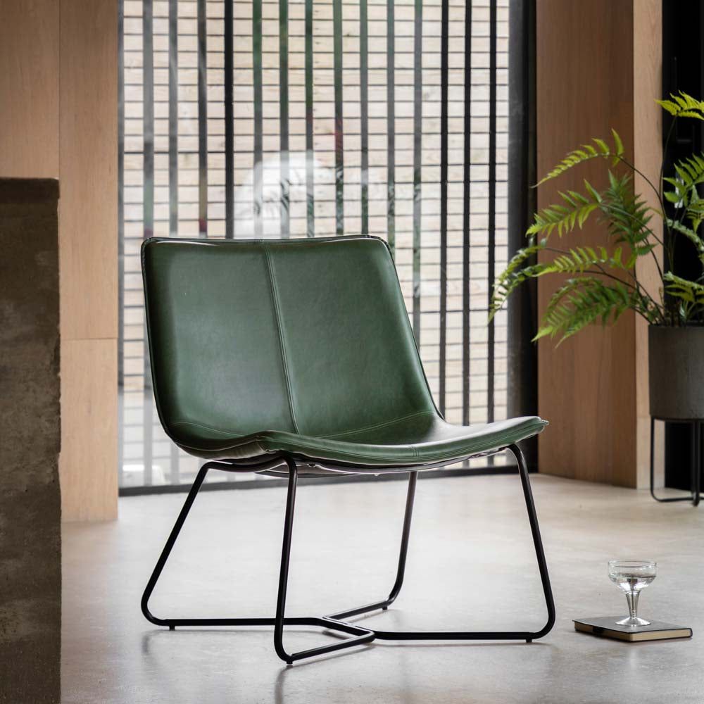 Dayton Lounge Chair Green