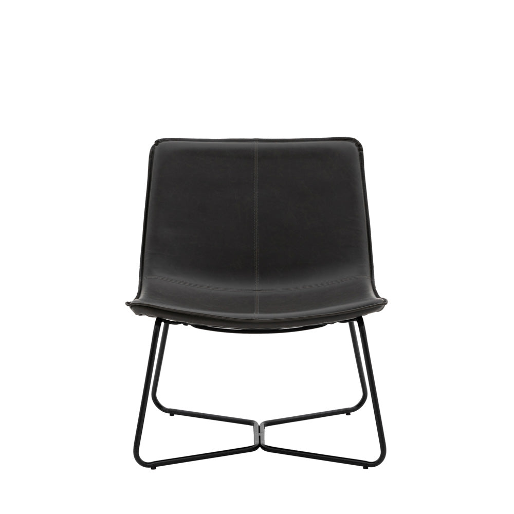 Dayton Lounge Chair Charcoal