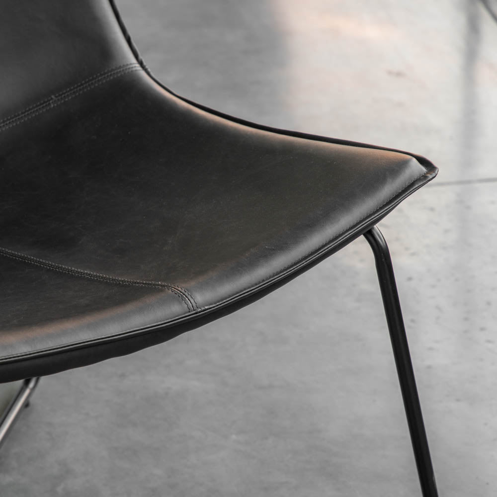 Dayton Lounge Chair Charcoal