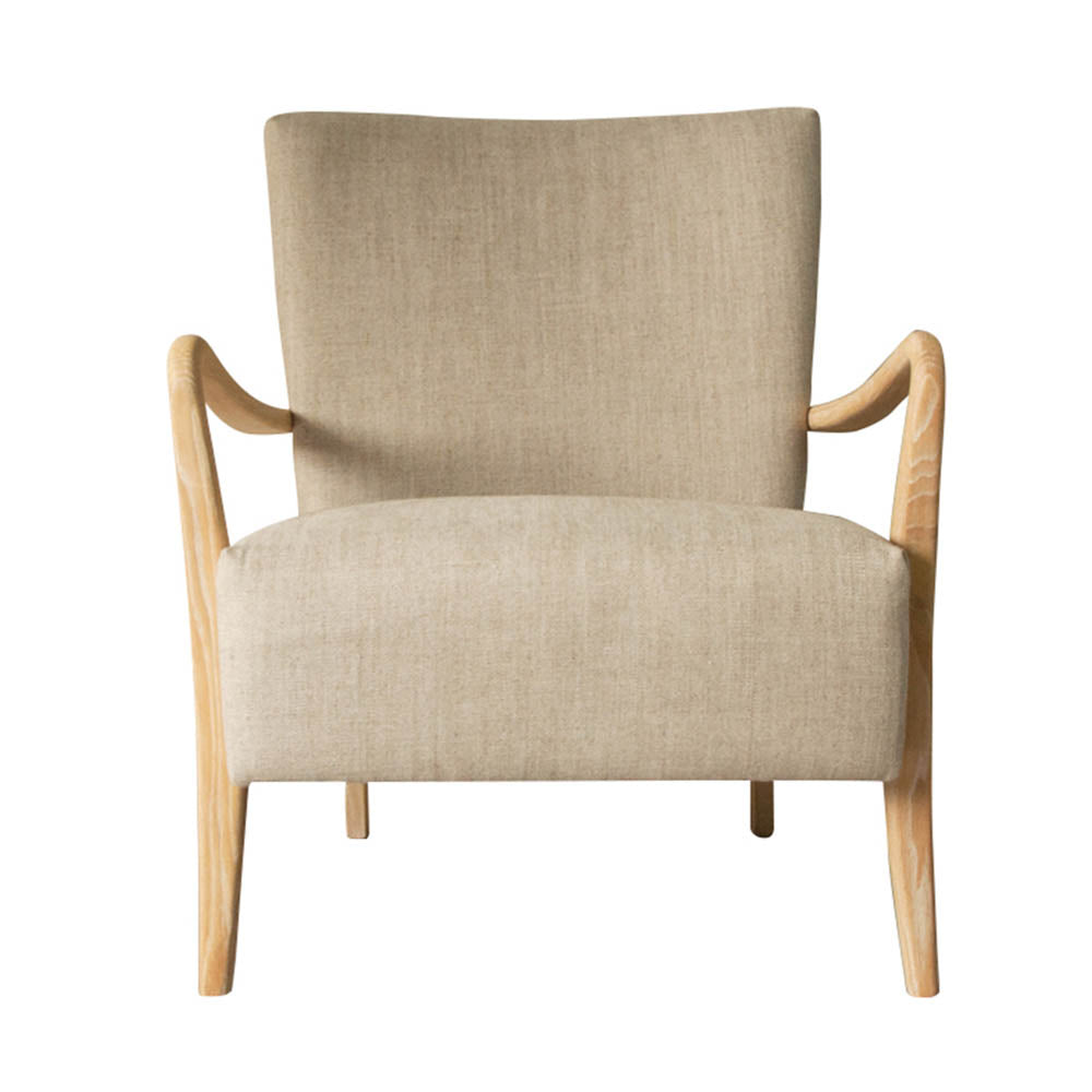 Bayonne Armchair Natural Linen