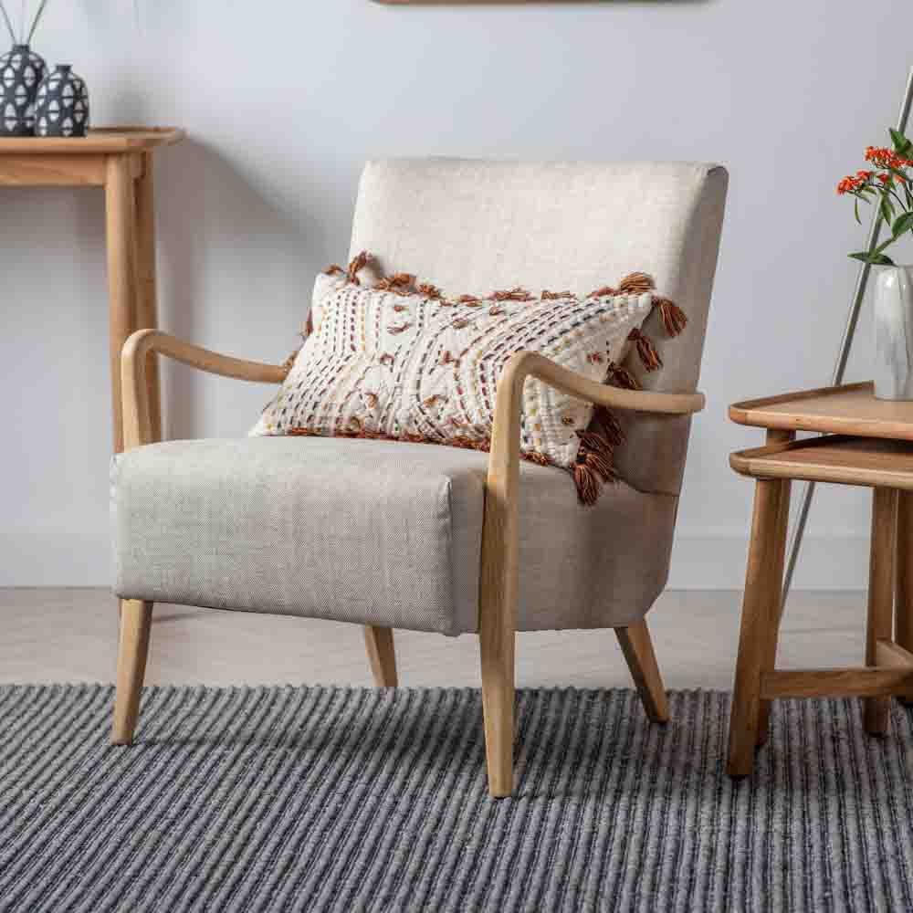 Bayonne Armchair Natural Linen