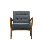 Wigan Armchair Dark Grey Linen