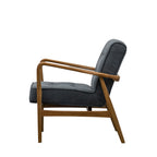 Wigan Armchair Dark Grey Linen
