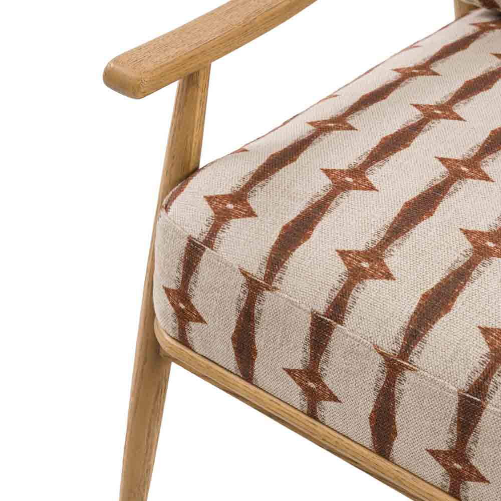 Mumbai Armchair Indra Stripe