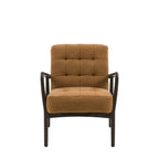Wigan Armchair Ochre Faux Sheepskin
