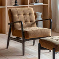 Wigan Armchair Ochre Faux Sheepskin