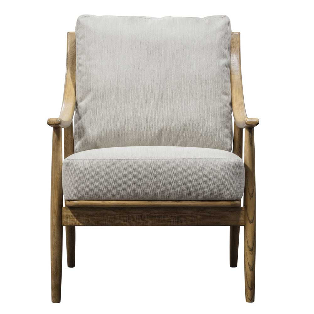 Mumbai Armchair Natural Linen