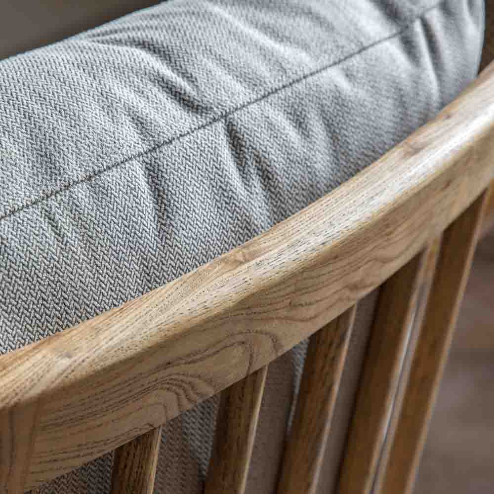 Mumbai Armchair Natural Linen