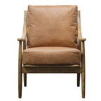 Mumbai Armchair Brown Leather