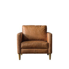 Bursa Armchair Vintage Brown Leather