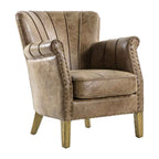 Kobe Armchair Brown Leather