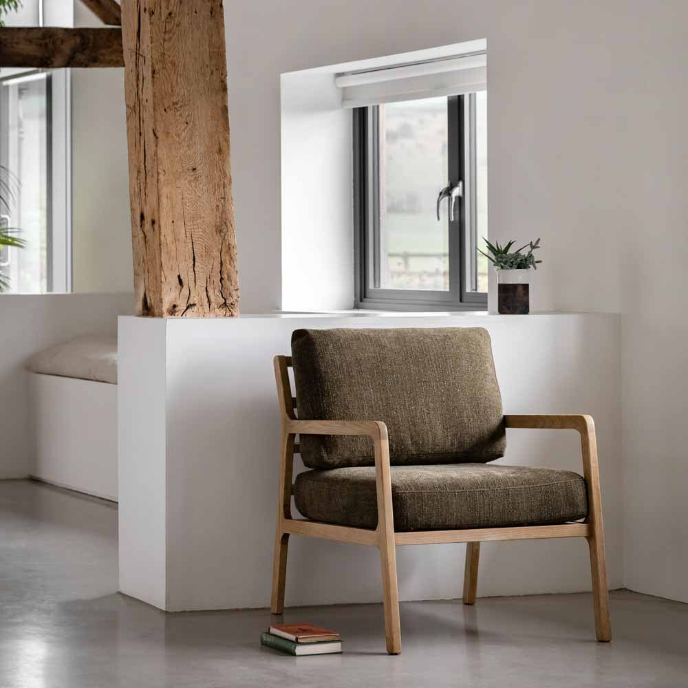 Manton Armchair Moss Green