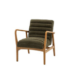Busan Armchair Green Boucle