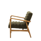 Busan Armchair Green Boucle