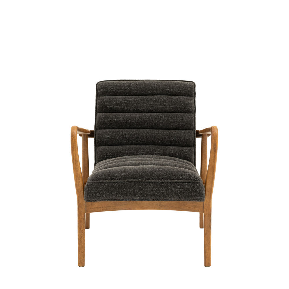 Busan Armchair Charcoal Boucle